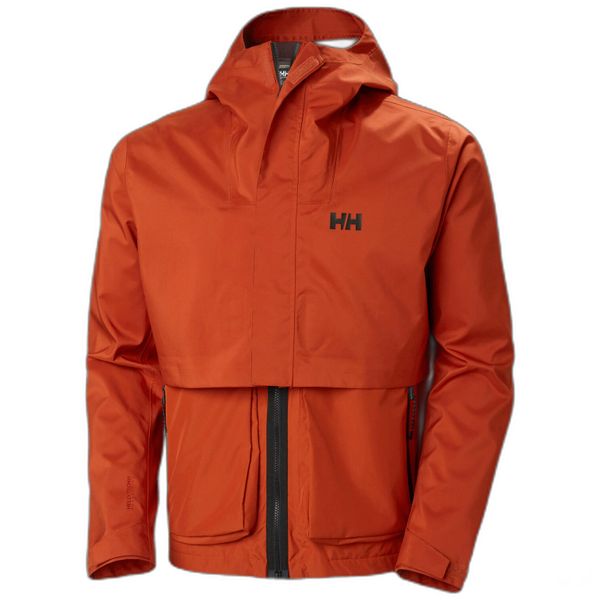 Modułowa kurtka wodoodporna Helly Hansen Flex. Brązowe kurtki męskie Helly Hansen, m, bez wzorów, bez ramiączek, bez kaptura. W wyprzedaży za 1,546.50 zł.