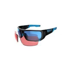 Okulary przeciwsłoneczne MH 910 wymienne szkła kategoria 4+2. Czarne okulary przeciwsłoneczne męskie QUECHUA, z gumy, sportowe. Za 159.99 zł.
