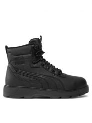 Puma Trapery Desierto v3 Puretex 393928 01 Czarny. Czarne buty zimowe męskie Puma, bez wzorów, ze skóry, bez obcasa, bez zapięcia. Za 409.99 zł.
