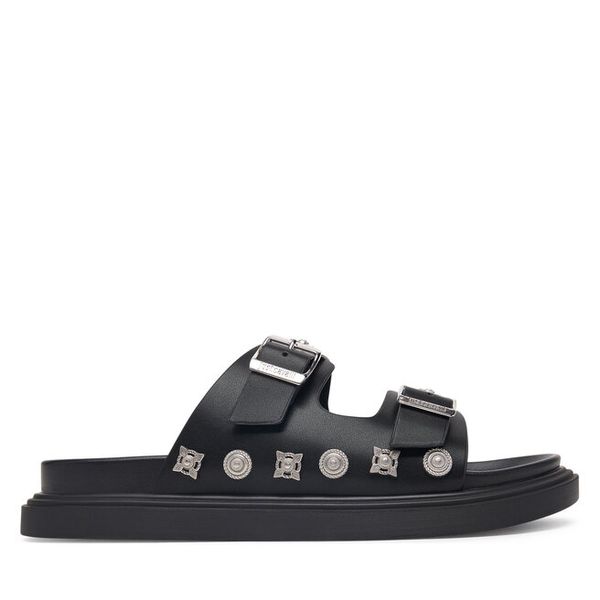 Klapki Just Cavalli. Czarne klapki i japonki męskie Just Cavalli, bez wzorów. Za 829.99 zł.