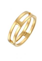 KUZZOI Męski pierścień Bar Solid Trend Basic w pozłacanym srebrze 925 Sterling Silver Pierścionki 1 ct Męskie. Szare biżuteria dla mężczyzn KUZZOI, z materiału, pozłacane. Za 248.99 zł.