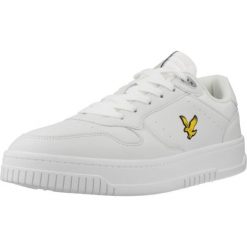 Buty LYLE&SCOTT ANDREW005 Biały. Białe buty trekkingowe męskie LYLE AND SCOTT, bez wzorów, ze skóry, bez zapięcia, trekkingowe. Za 403.99 zł.