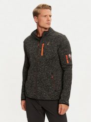 Aulp Bluza techniczna Navoy Czarny Regular Fit. Czarne bluzy bez kaptura męskie Aulp, l, bez wzorów, z syntetyku, sportowe, bez ramiączek, bez kaptura. Za 139.99 zł.