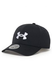Under Armour Czapka z daszkiem Men's UA Blitzing Adj 1376701-001 Czarny. Czarne czapki męskie Under Armour, bez wzorów, z materiału. Za 119.99 zł.
