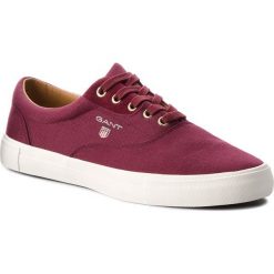 Tenisówki GANT - Hero 16638414 Syrah Twill G514. Czerwone trampki męskie Gant, z gumy. W wyprzedaży za 219.00 zł.