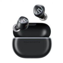 Słuchawki TWS Soundpeats Mini HS (czarne). Czarne słuchawki bluetooth SoundPeats. Za 119.00 zł.