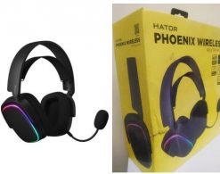 Słuchawki Hator HTA-870 Phoenix Bezprzewodowe słuchawki z mikrofonem (Uszkodzone opakowanie). Słuchawki bluetooth NoName. Za 234.87 zł.