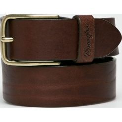 Wrangler - Pasek skórzany. Paski męskie marki Wrangler. W wyprzedaży za 149.90 zł.