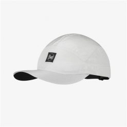 Czapka z daszkiem BUFF SPEED CAP SOLID. Białe czapki męskie Buff, bez wzorów, sportowe. Za 122.16 zł.
