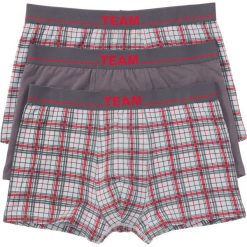 Bokserki (3 pary) bonprix w kratę. Bokserki męskie marki Reserved. Za 50.97 zł.
