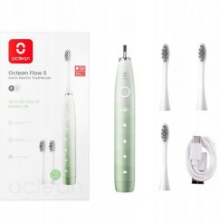 Oclean Electric Toothbrush Flow S Green. Zielone szczoteczki elektryczne Oclean. Za 201.74 zł.