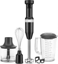 Blender ręczny przewodowy KitchenAid czarny mat z akcesoriami 5 el. Blendery KitchenAid. Za 869.00 zł.