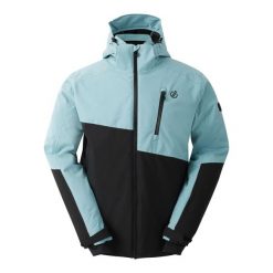 Męska Kurtka Narciarska Halfpipe III. Niebieskie kurtki narciarskie i snowboardowe męskie Dare 2B, na zimę, m, bez wzorów, bez kaptura, narciarskie. Za 347.99 zł.