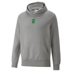 Bluza Męska Puma. Szare bluzy nierozpinane męskie Puma, m, bez wzorów, bez ramiączek, bez kaptura. Za 245.99 zł.