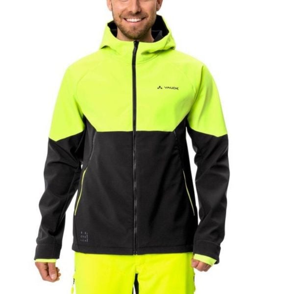 Kurtka trekkingowa męska Vaude Quimsa. Zielone kurtki męskie Vaude, m, bez wzorów, bez ramiączek, bez kaptura. W wyprzedaży za 332.00 zł.