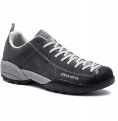 Buty outdoor Scarpa Mojito - shark. Buty trekkingowe męskie GRONELL, bez wzorów, bez zapięcia, outdoorowe. Za 636.57 zł.