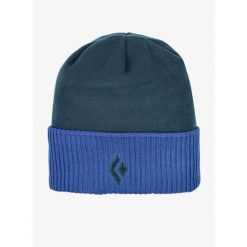 Czapka zimowa Black Diamond Fleece Beanie - indigo/kingfisher. Niebieskie czapki męskie Black Diamond, na zimę, bez wzorów, sportowe. Za 113.99 zł.