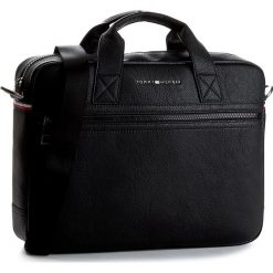 Torba na laptopa TOMMY HILFIGER - Essential Computer Bag AM0AM01589 002. Czarne torby na laptopa męskie Tommy Hilfiger, ze skóry ekologicznej. Za 549.00 zł.
