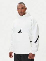 Adidas Bluza Z.N.E. JF2454 Biały Loose Fit. Białe bluzy nierozpinane męskie ADIDAS, m, bez wzorów, z bawełny, bez ramiączek, bez kaptura. Za 309.99 zł.