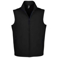 Softshellowa Kamizelka Dla Dorosłych Unisex Race. Czarne kamizelki męskie SOL'S, s, bez kaptura. Za 121.99 zł.