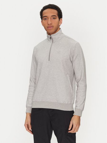 Adidas Bluza Trefoil Essentials Waffle JD2447 Szary Regular Fit. Szare bluzy nierozpinane męskie ADIDAS, m, bez wzorów, z bawełny, bez ramiączek, bez kaptura. Za 189.99 zł.