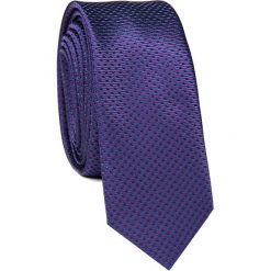 Krawat KWGS001641. Czerwone krawaty i muchy męskie Giacomo Conti, w kropki, z mikrofibry, eleganckie. Za 69.00 zł.