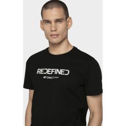 T-shirt męski TSM206 - głęboka czerń. T-shirty męskie 4f. Za 49.99 zł.