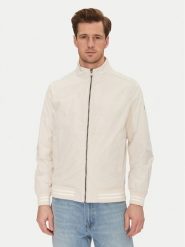 Guess Kurtka bomber M5GL28 WH762 Beżowy Regular Fit. Brązowe kurtki męskie Guess, m, z aplikacjami, z syntetyku, bez ramiączek, bez kaptura. Za 469.99 zł.