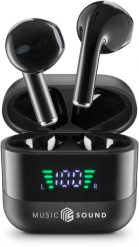 SłuchawkiMusic SoundSpark czarne (BTMSTWSSPARKK). Czarne słuchawki bluetooth Music Sound. Za 135.24 zł.