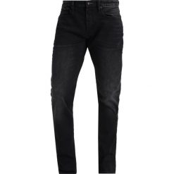 Denham RAZOR Jeansy Slim Fit black denim. Czarne jeansy męskie Denham, z bawełny. Za 509.00 zł.