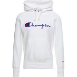 Champion Reverse Weave HOODED Bluza z kapturem white. Białe bluzy nierozpinane męskie Champion Reverse Weave, z bawełny. Za 399.00 zł.
