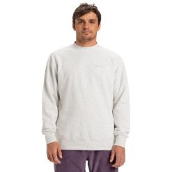 Bluza z okrągłym dekoltem dla Mężczyzn SALT WATER Szary. Szare bluzy nierozpinane męskie Quiksilver, m, bez wzorów, z bawełny, casualowe, bez ramiączek, bez kaptura. Za 249.99 zł.