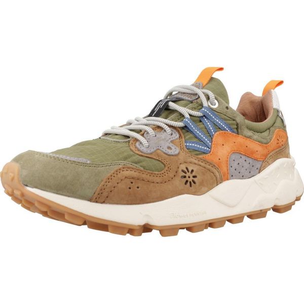 Buty FLOWER MOUNTAIN YAMANO 3 SR Zielony. Zielone buty trekkingowe męskie Flower Mountain, bez wzorów, ze skóry, bez zapięcia. Za 806.99 zł.