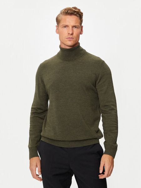 JOOP! Golf 17 Jk-04Donte 30032604 Zielony Modern Fit. Zielone kardigany męskie JOOP!, bez wzorów, z wełny, bez kołnierzyka, bez ramiączek. Za 499.99 zł.