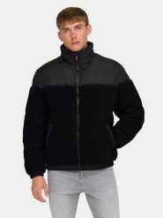 Only & Sons Kurtka zimowa 22030456 Czarny Regular Fit. Czarne kurtki męskie Only & Sons, na zimę, m, bez wzorów, z syntetyku, bez ramiączek, bez kaptura. Za 259.99 zł.