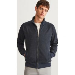 Bluza ze stójką - Granatowy. Niebieskie bluzy nierozpinane męskie Reserved. W wyprzedaży za 59.99 zł.