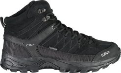 Buty trekkingowe męskie CMP Rigel Mid trekking Shoe Wp Nero/Nero r. 44 (3Q12947-72YF). Buty trekkingowe męskie CMP, bez wzorów, bez obcasa, bez zapięcia. Za 396.05 zł.