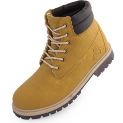 Wodoodporne męskie buty zimowe Kappa Nasdar SBR 44 - Styl i wygoda. Czarne buty trekkingowe męskie Kappa, na zimę, bez wzorów, eleganckie, bez obcasa, bez zapięcia. Za 261.99 zł.