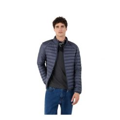 Lekka kurtka puchowa JOTT Mat. Niebieskie kurtki męskie Jott, m, bez wzorów, z puchu, bez ramiączek, bez kaptura. W wyprzedaży za 578.50 zł.