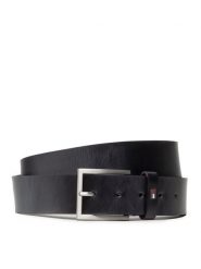 Tommy Hilfiger Pasek Męski Hampton 4.0 AM0AM08361 Czarny. Czarne paski męskie Tommy Hilfiger, bez wzorów, ze skóry. Za 159.99 zł.