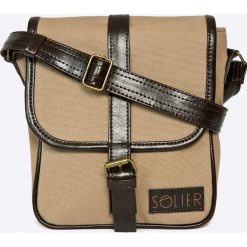 Solier - Saszetka Canvas Eco. Saszetki męskie marki Solier. W wyprzedaży za 99.90 zł.