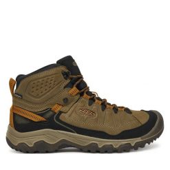 Trekkingi Keen. Zielone buty trekkingowe męskie Keen, bez wzorów, bez zapięcia, trekkingowe. Za 599.99 zł.