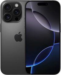 SMARTFON APPLE IPHONE 16 PRO 8 GB / 128GB | FOLIA | CZARNY | BATERIA 100%. Czarne smartfony Apple. Za 3,849.00 zł.