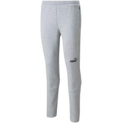 Spodnie treningowe męskie Puma teamFINAL Casuals Pants. Czarne długie spodnie sportowe męskie Puma, bez wzorów, z bawełny, do piłki nożnej. Za 119.00 zł.