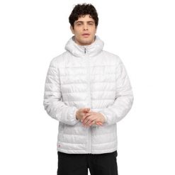 Męska lekka ocieplana kurtka trekkingowa Siroko Respire. Białe kurtki męskie SIROKO, m, bez wzorów, z puchu, sportowe, bez ramiączek, z kapturem. Za 254.00 zł.