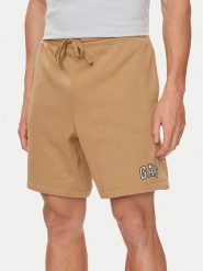 Gap Szorty sportowe 866764-00 Khaki Regular Fit. Brązowe szorty sportowe męskie GAP, bez wzorów, z bawełny, sportowe. Za 109.99 zł.
