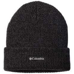 Czapka dla dorosłych Whirlibird Cuffed Beanie. Szare czapki męskie Columbia, bez wzorów, sportowe. Za 79.99 zł.