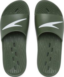 Speedo Klapki Basenowe Męskie Speedo Slide Dark Green R.39. Zielone klapki i japonki męskie SPEEDO, bez wzorów. Za 95.48 zł.