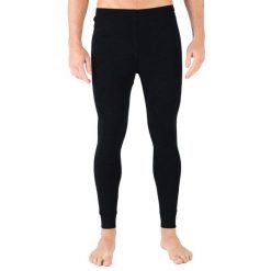 Legginsy termoaktywne męskie Woolona Atlas 100% Merino. Czarne bielizna termoaktywna męska WOOLONA, m, bez wzorów, z wełny, bez ramiączek, trekkingowe. W wyprzedaży za 297.00 zł.