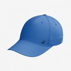 Czapka z daszkiem TC500 Kuikma. Niebieskie czapki męskie KUIKMA, bez wzorów, z materiału, sportowe. Za 34.99 zł.